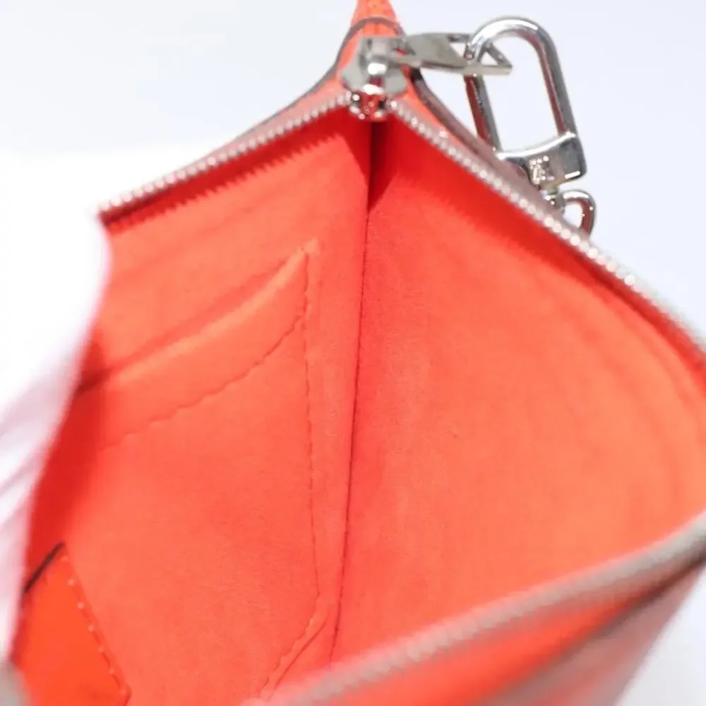 Louis Vuitton Epi Neverfull PM Pouch Orange